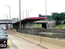 CTA King Drive Green Line Station