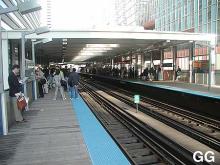 South Blvd. platform, looking north