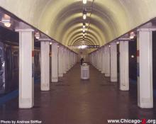 CTA Clinton - Congress Blue Line Station