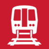 CTA red line train logo