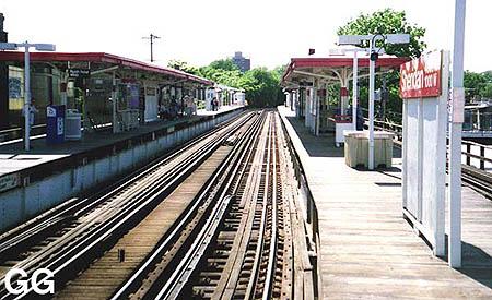 CTA Belmont Main Line Station