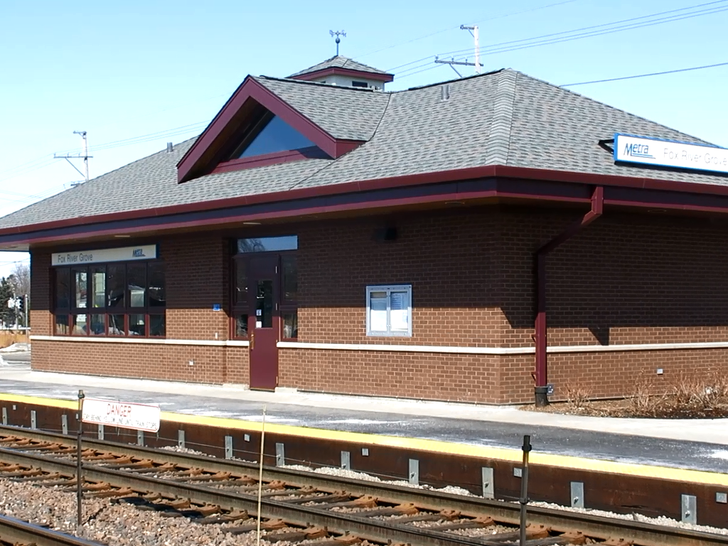 Picture of Metra's Fox River Grove station