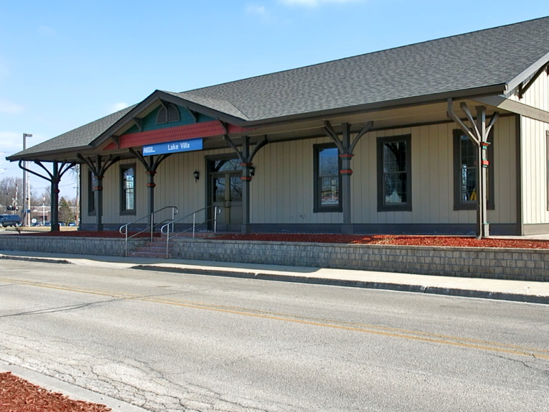 Picture of Metra's Lake Villa Station